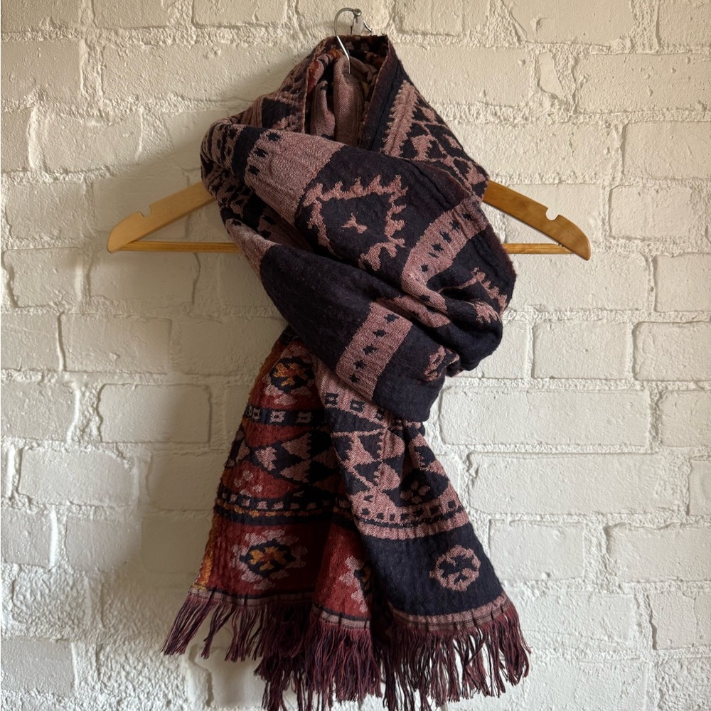 Bohemian Patterned Scarf